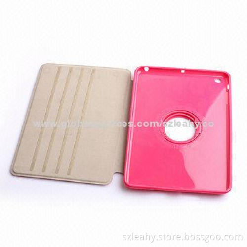 Delicate and hot selling leather case for iPad